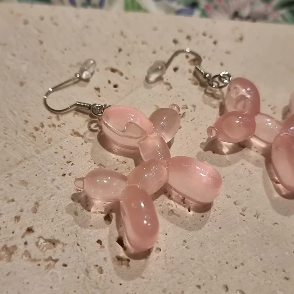 DOLLS KILL Balloon Dog Acrylic Earrings 2/$20 | NWOT